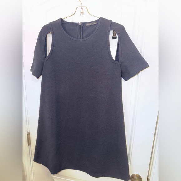 Zara Black Mini Dress Chic and Versatile - Picture 1 of 10